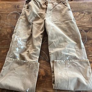 Tan Carhartts Size 16